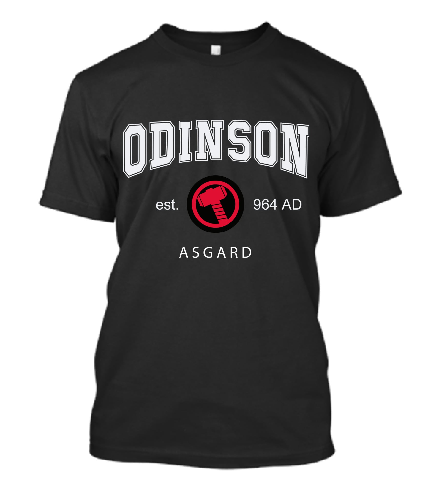 Odinson Asgard Est 964 AD Mjolnir T-Shirt