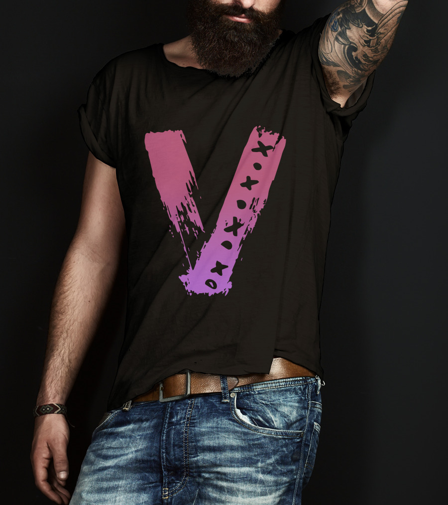 Pink Vlone V XO T-Shirt