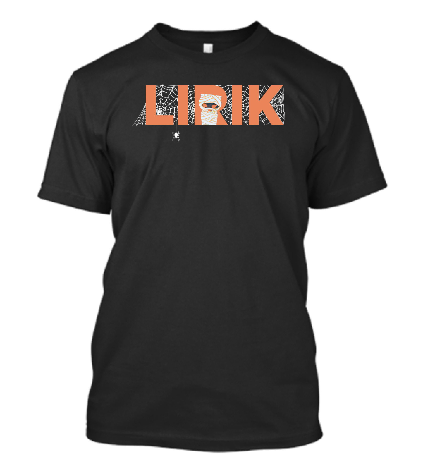 LIRIK Mummy Web Spider Halloween T-Shirt