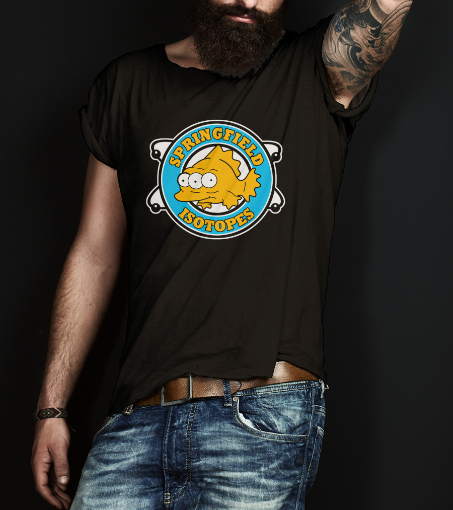 Springfield Isotopes Atomic Three Eyes Fish T-Shirt