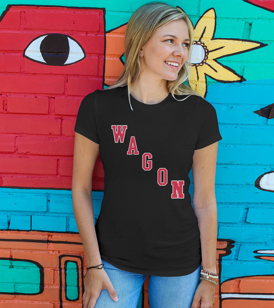 WAGON NY Spittin' Chiclets Hockey T-Shirt