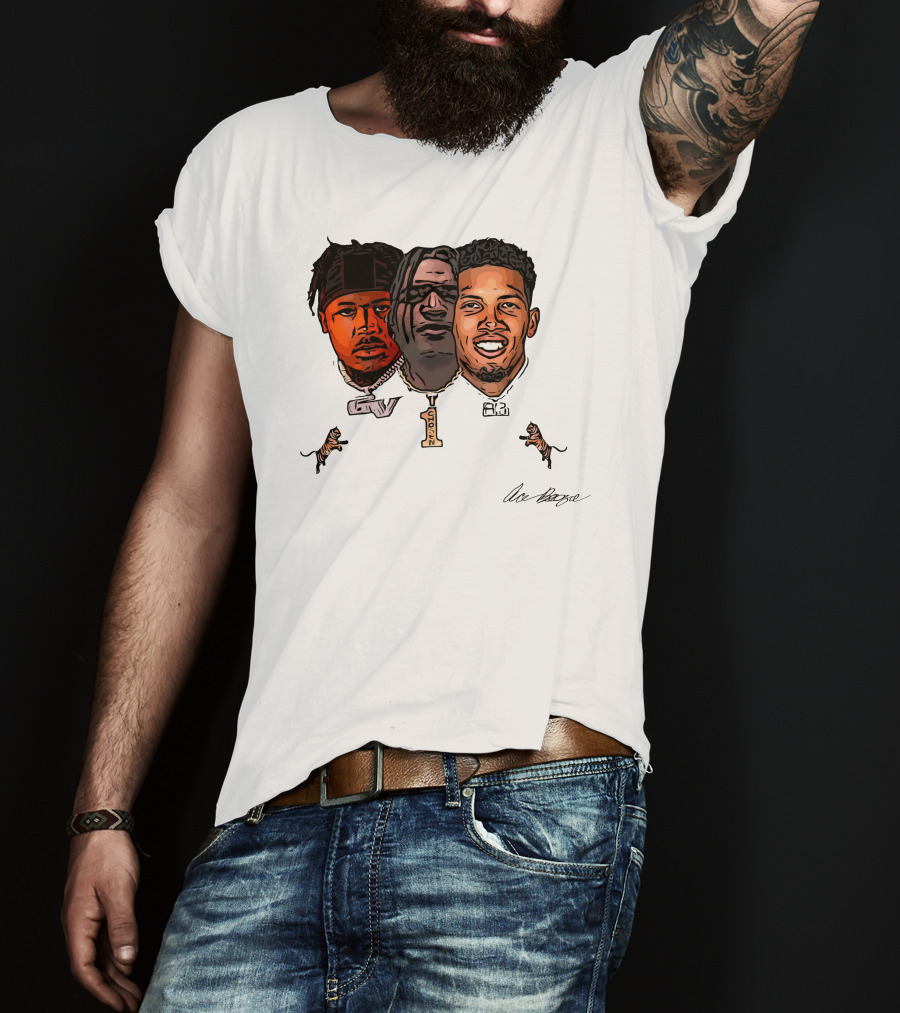 Tres Amigos New GV Tyson AB Art By Ace Boogie T-Shirt