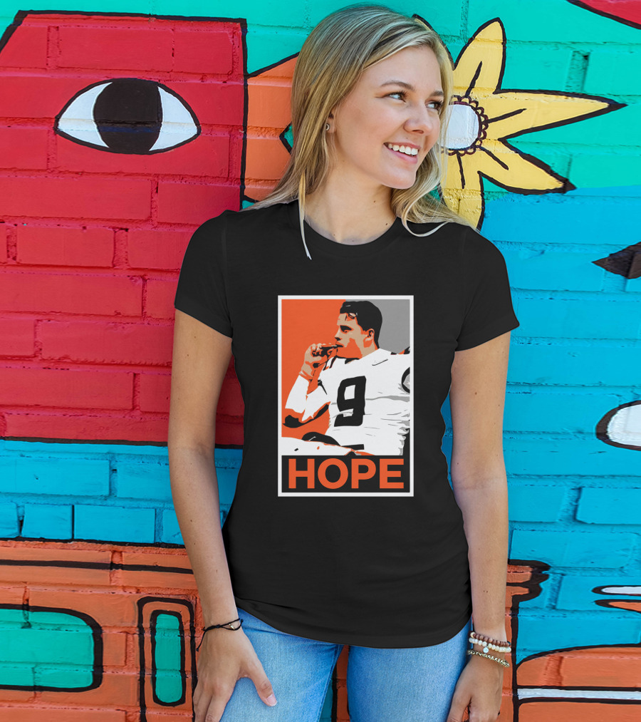 Joe Burrow Cigar Champ Hope T-Shirt