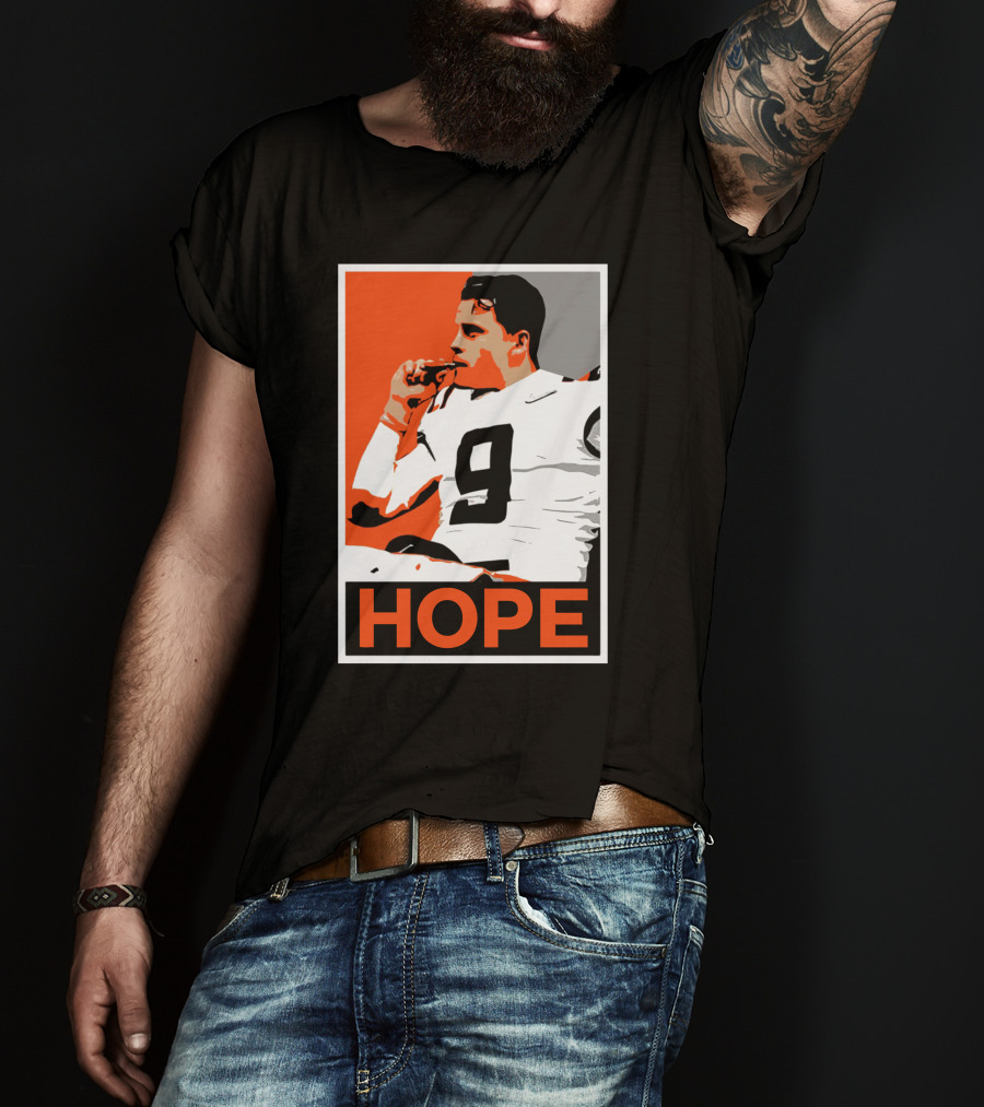 Joe Burrow Cigar Champ Hope T-Shirt