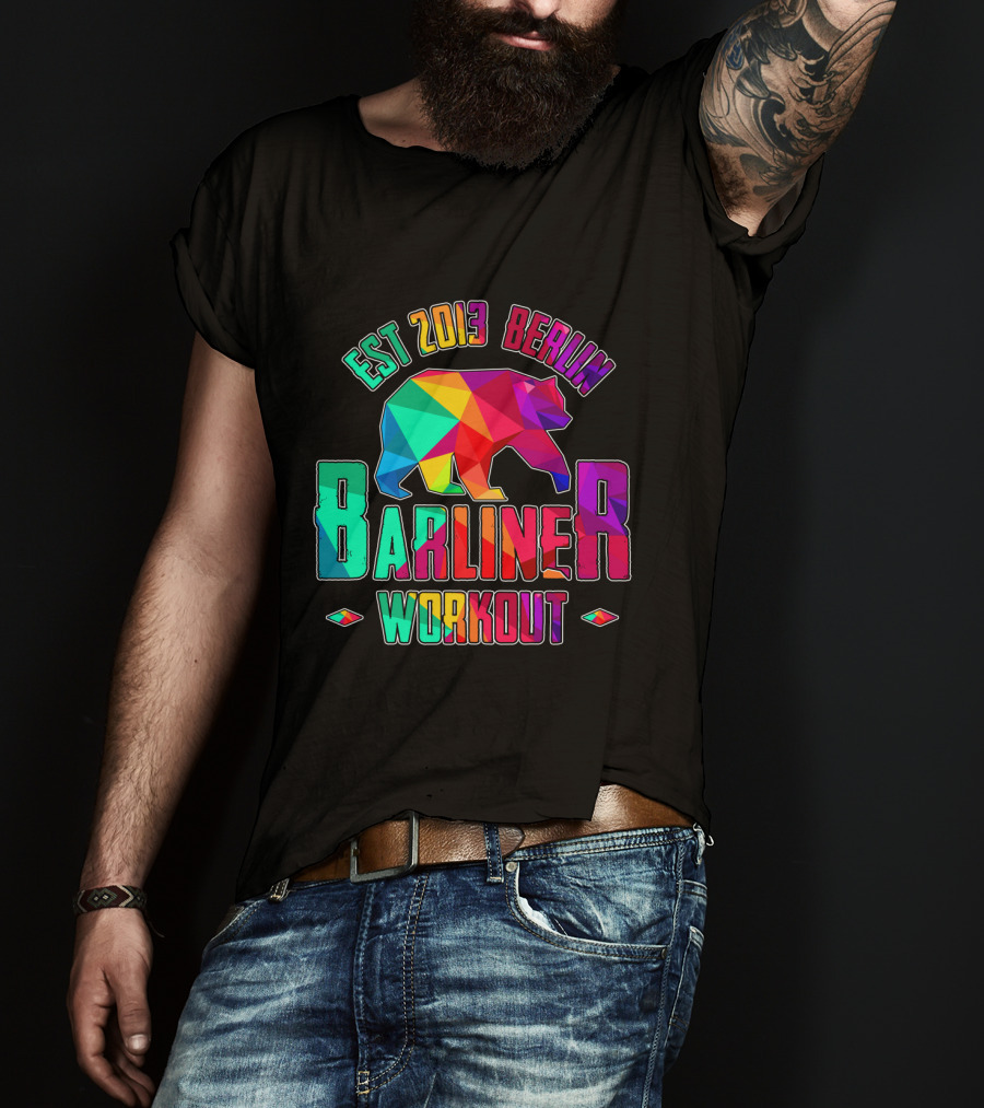 EST 2013 Berlin Barliner Workout T-Shirt