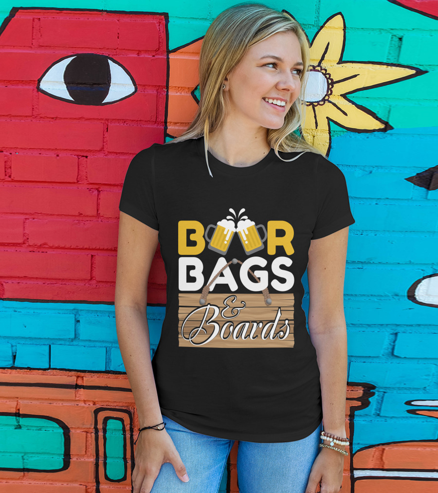 B Beer Bags And Boards T-Shirt