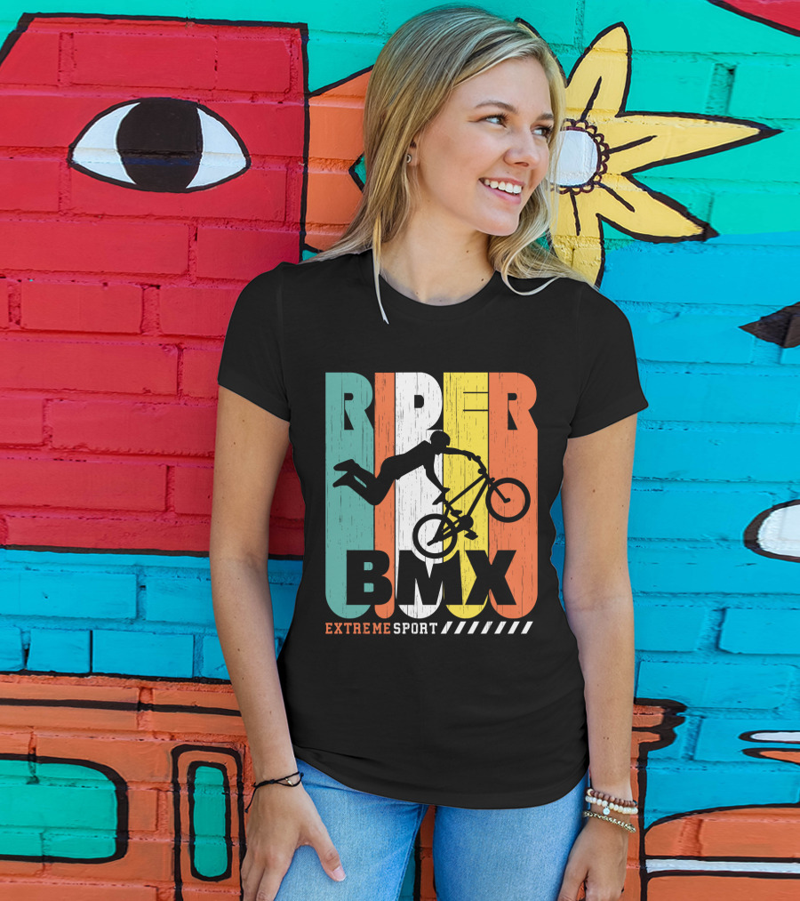 Rider BMX Extreme Sport T-Shirt