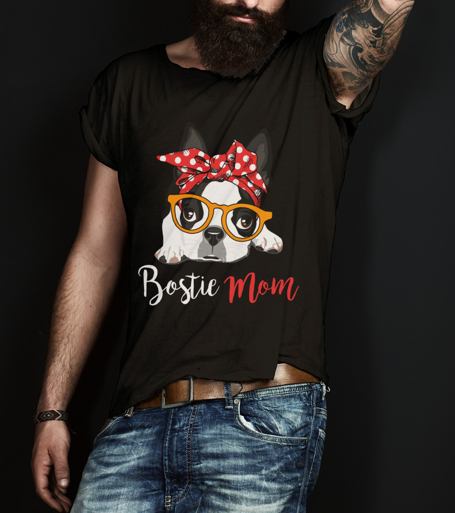 Bostie Mom T-Shirt