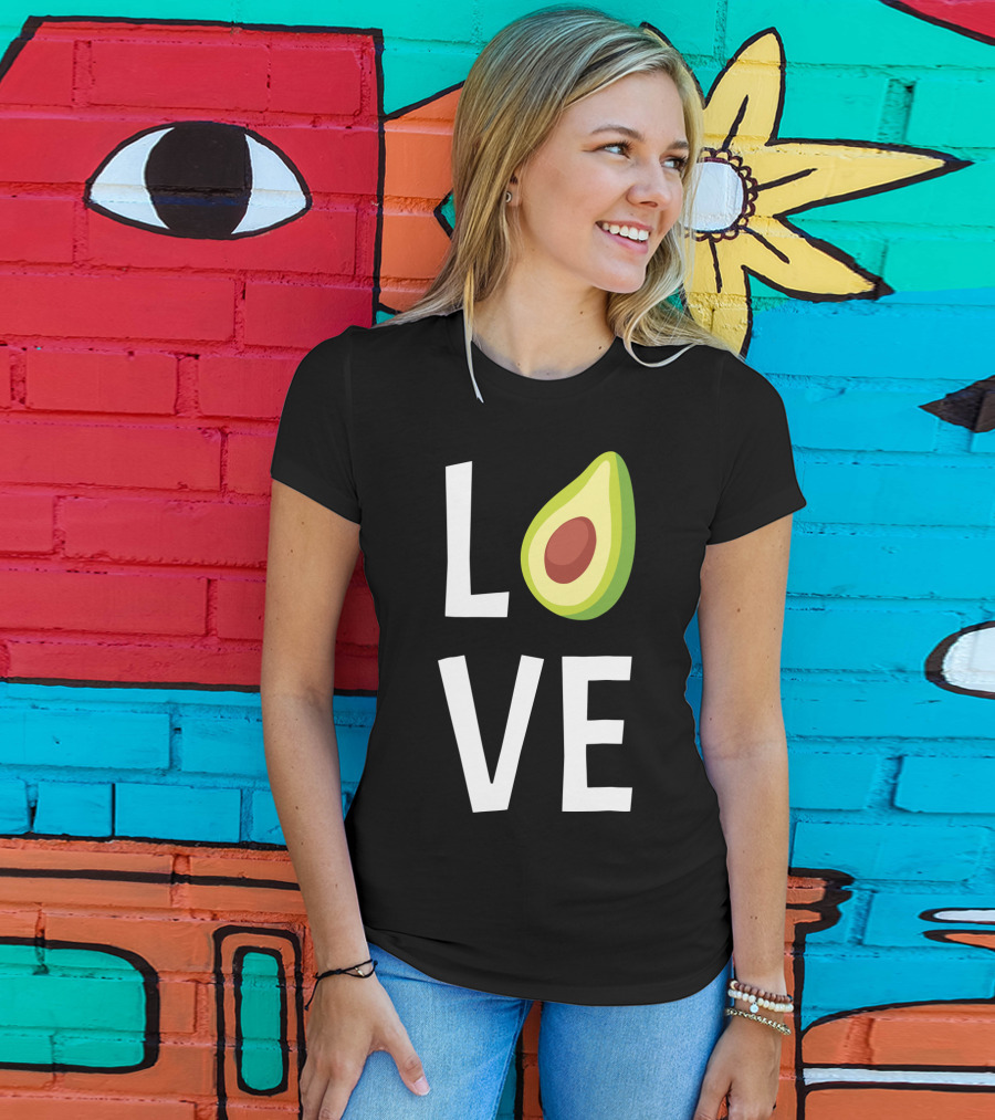 Love Avocado Cute Funny Aguacate T-Shirt