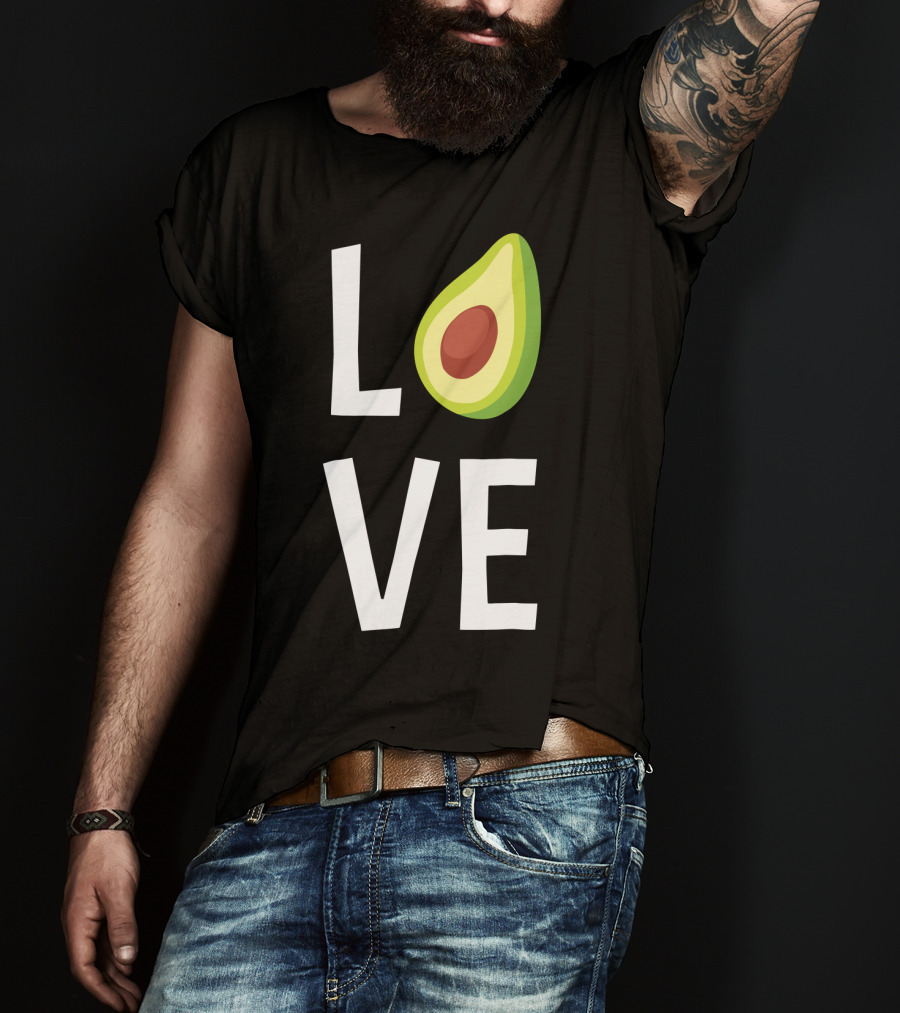 Love Avocado Cute Funny Aguacate T-Shirt