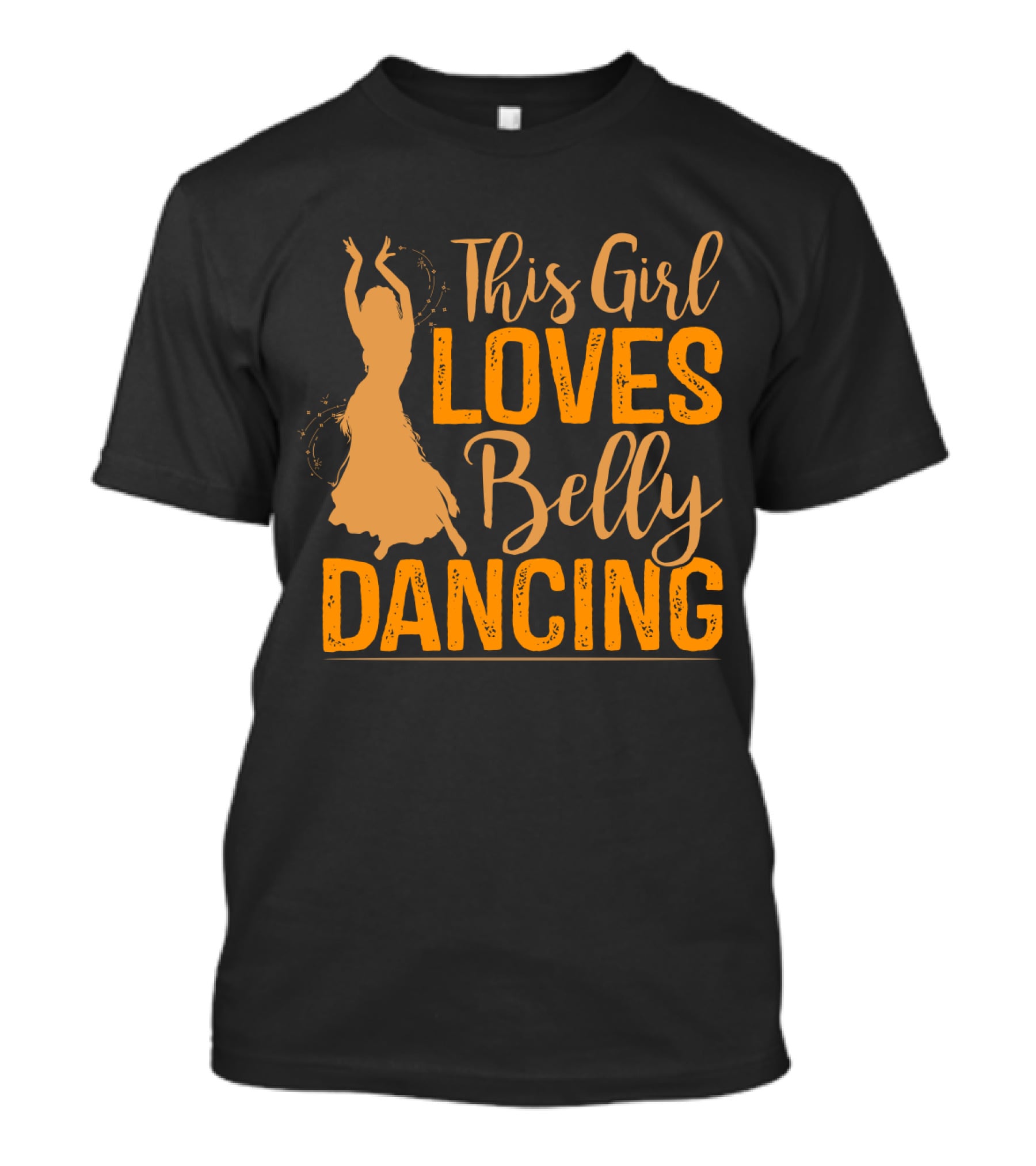 This Girl Loves Belly Dancing T-Shirt