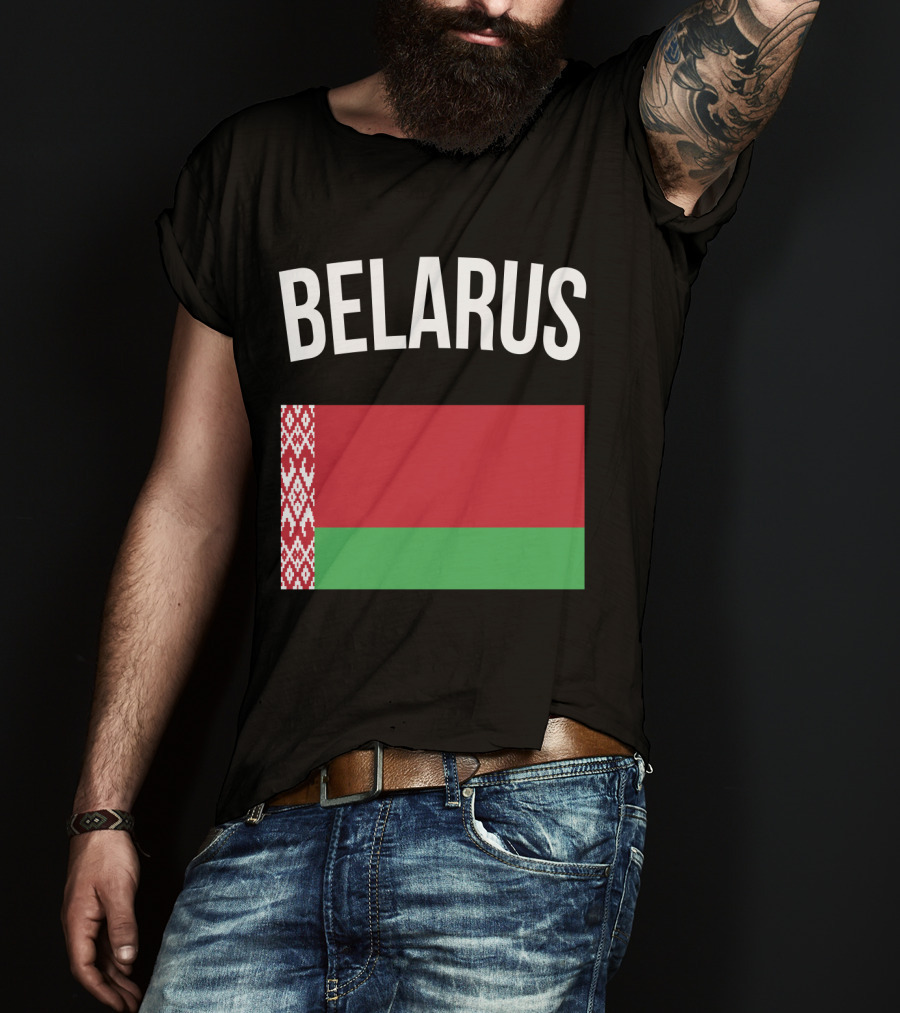 Belarus Flag Travel Vacation Belarusian T-Shirt