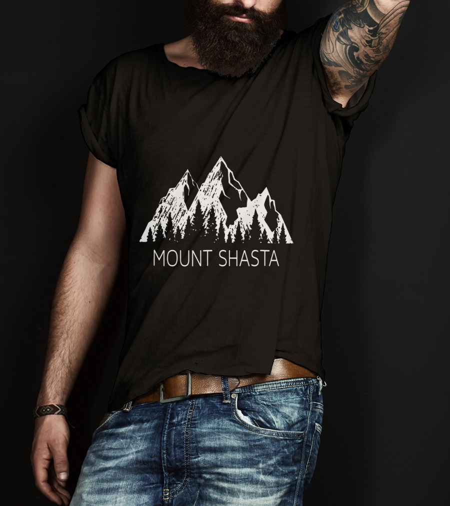 Mount Shasta Mountain T-Shirt