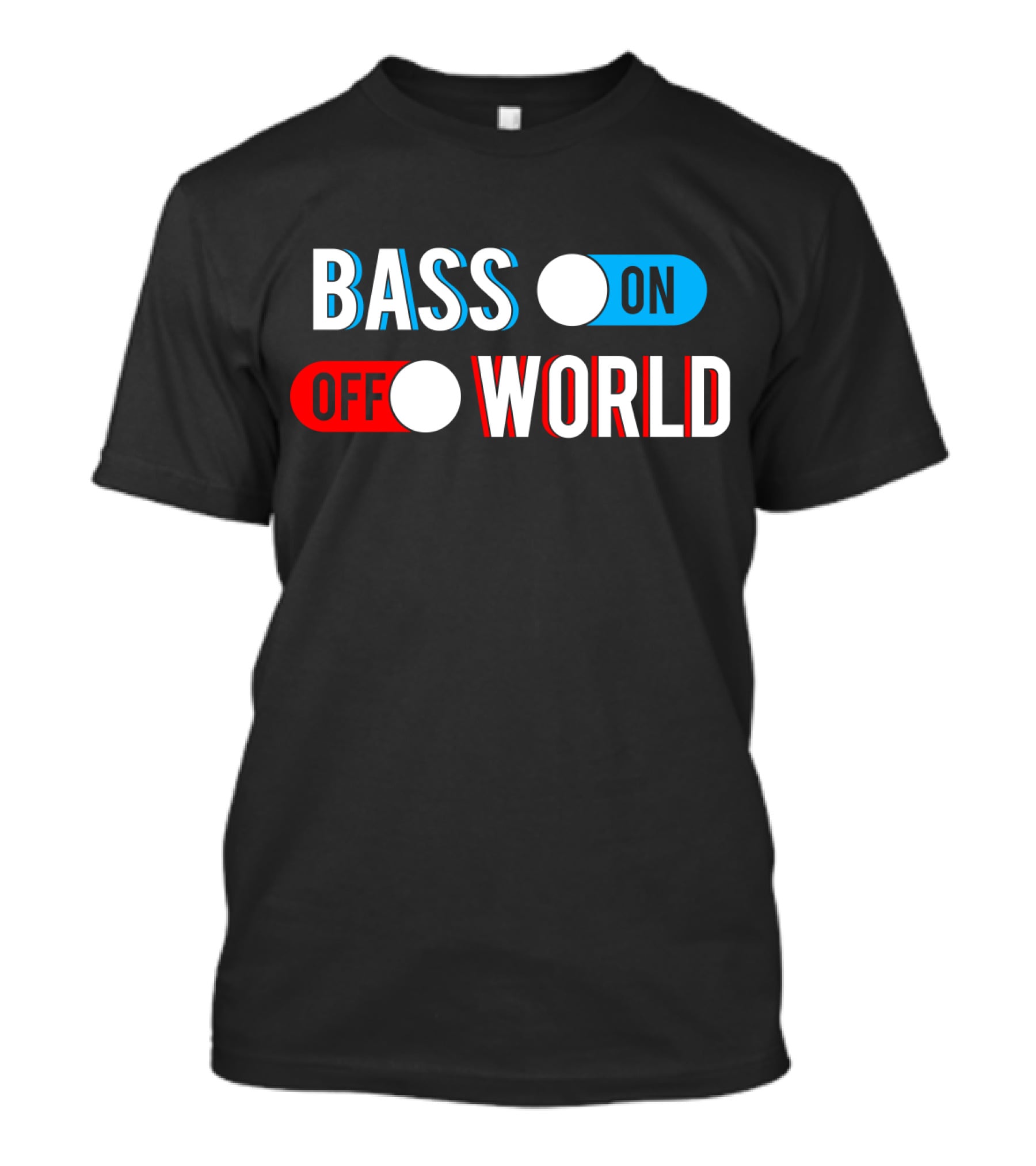 Bass On Off World T-Shirt