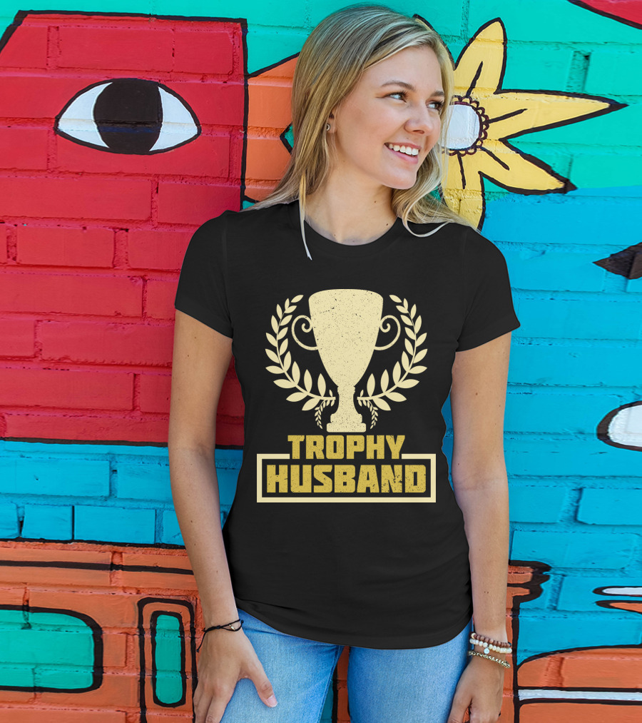 Trophy Husband Laurel Cup Highlight T-Shirt