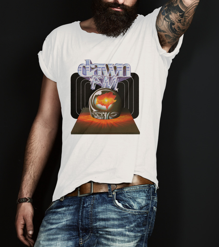 The Weeknd Dawn FM Album Merch Brain T-Shirt