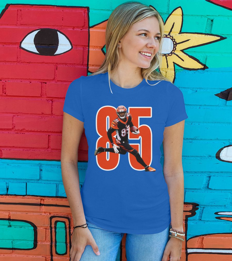 Bengals WR Higgins 85 NFL Football T-Shirt