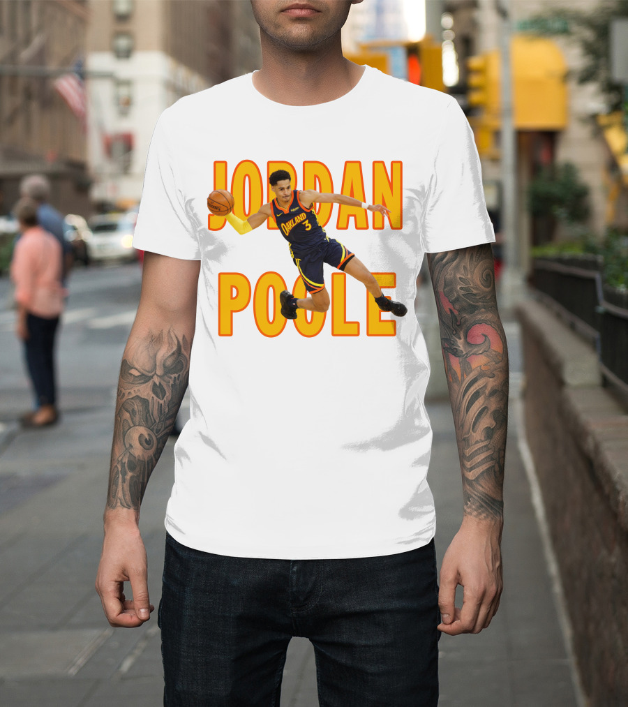 Jordan Poole Oakland Basketball Star Player T-Shirt