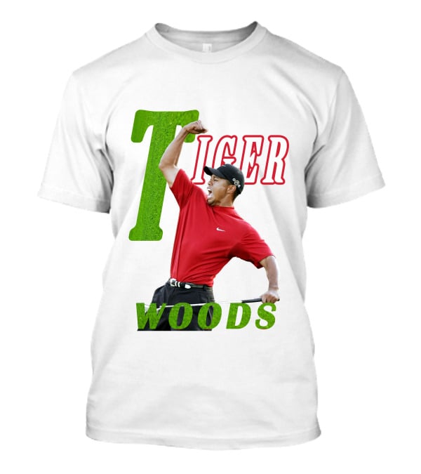 Tiger Woods Golfe Victory T-Shirt