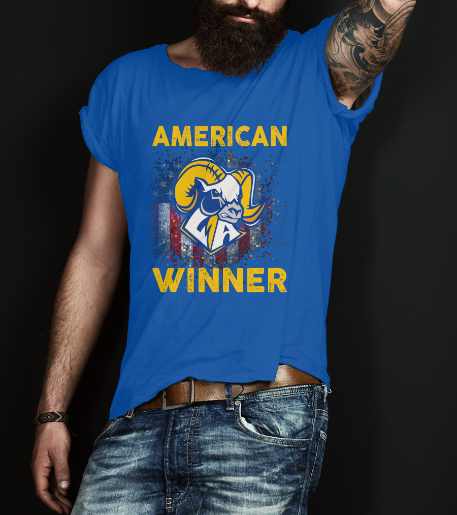 American Winner Los Angeles Rams Special Gift T-Shirt