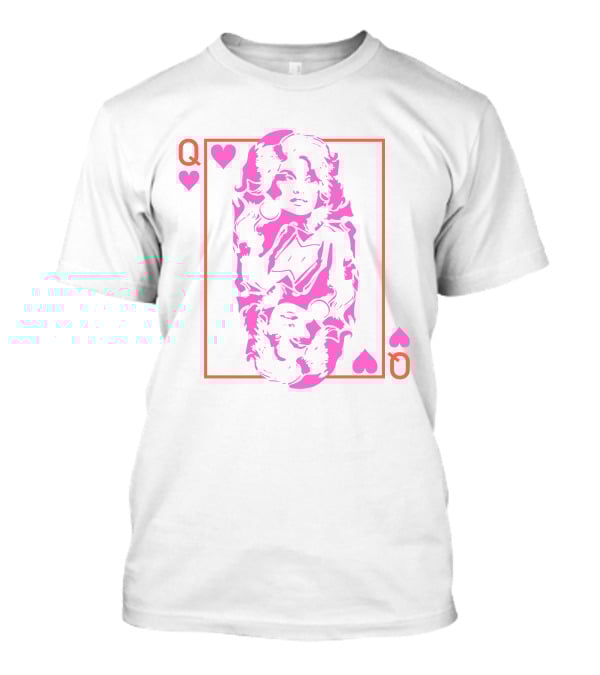 Dolly Parton Playing Card Queen Heart T-Shirt