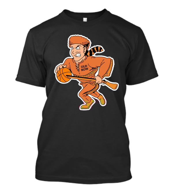 Old Row TN Basketball Pioneer Cartoon T-Shirt
