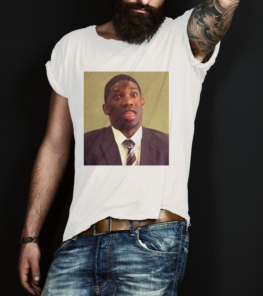 Joel Embiid Birthday Torchpro Merch Surprise Expression T-Shirt