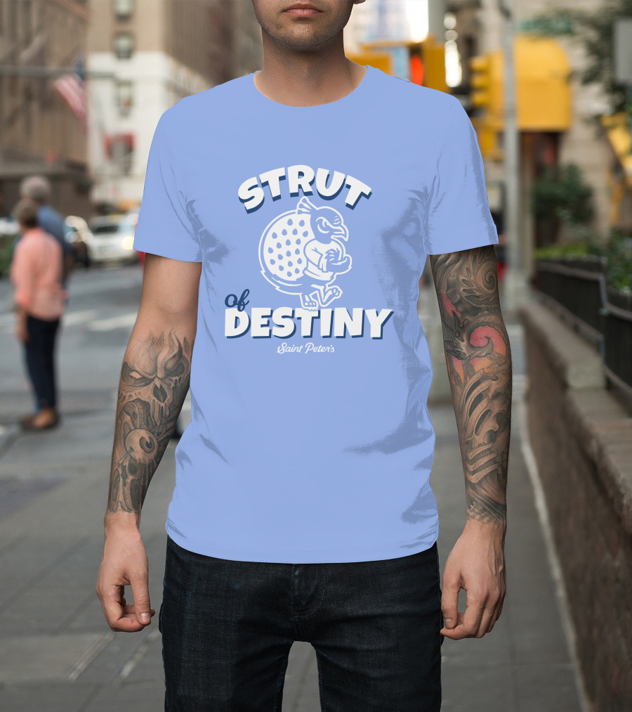 Strut Of Destiny Saint Peter's Peacocks T-Shirt
