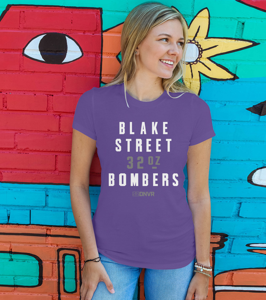 BLAKE STREET 32 Oz BOMBERS DNVR T-Shirt
