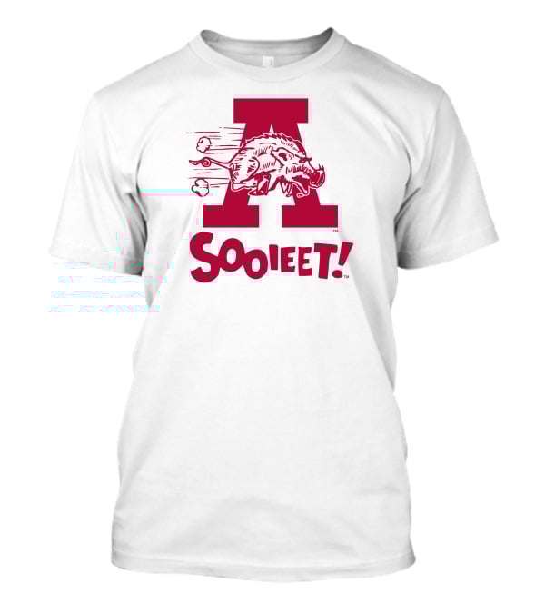 Arkansas Razorbacks Sooieet Wild Boar Logo Lightweight T-Shirt