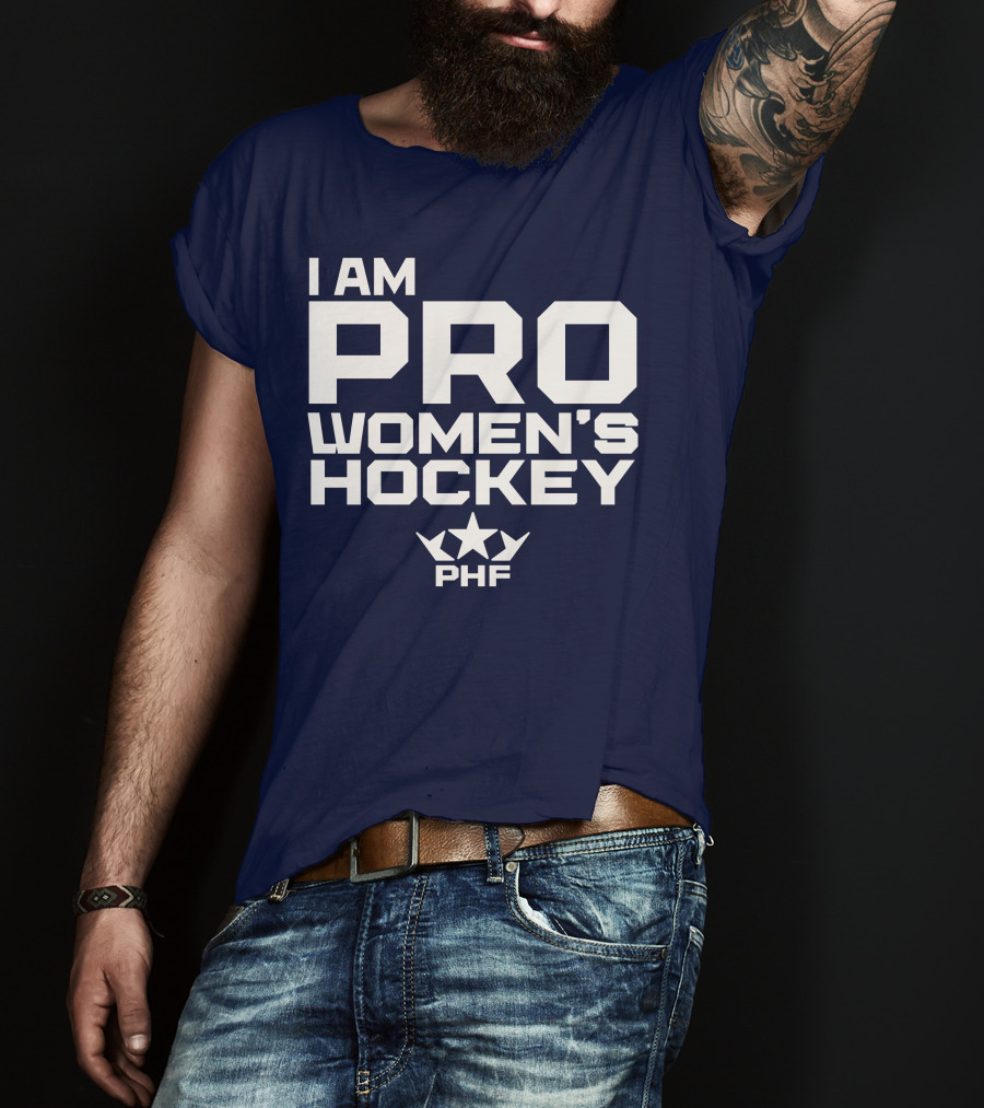 Arizona Coyotes I Am Pro Women's Hockey PHF T-Shirt