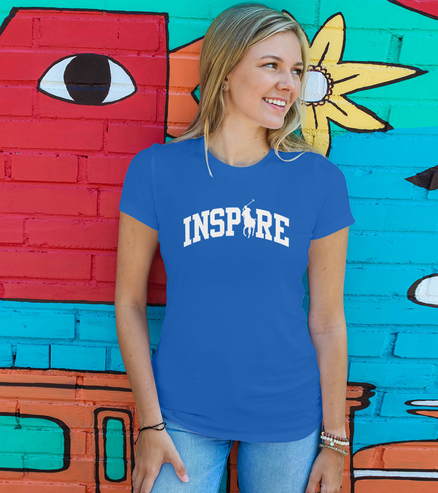 Inspire Polo Player Fleece T-Shirt