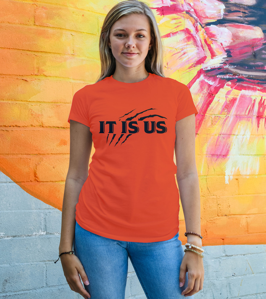 Cincinnati Bengals It Is Us Fan Claw Marks T-Shirt
