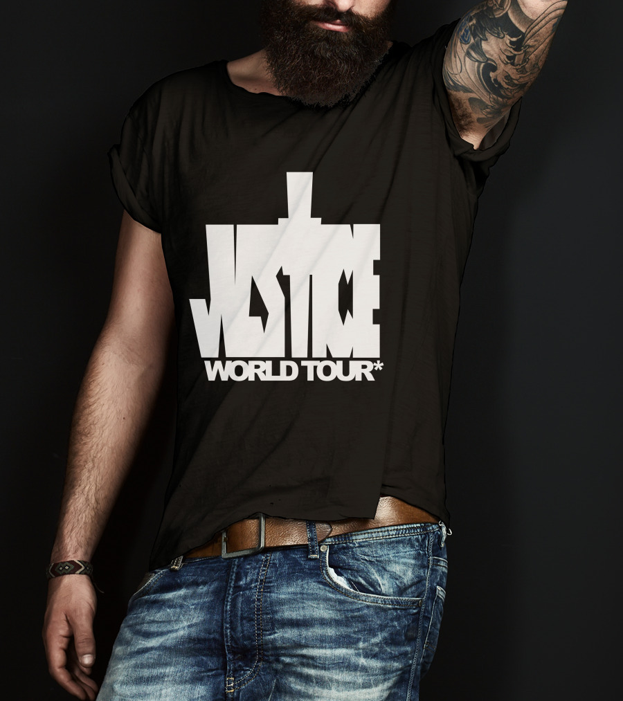 Justin Bieber Justice World Tour T-Shirt