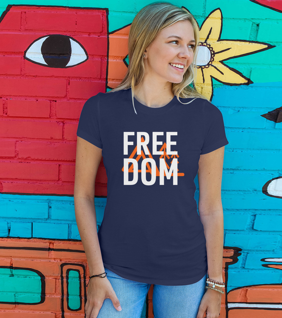 FREE DOM Mountains Adventure T-Shirt