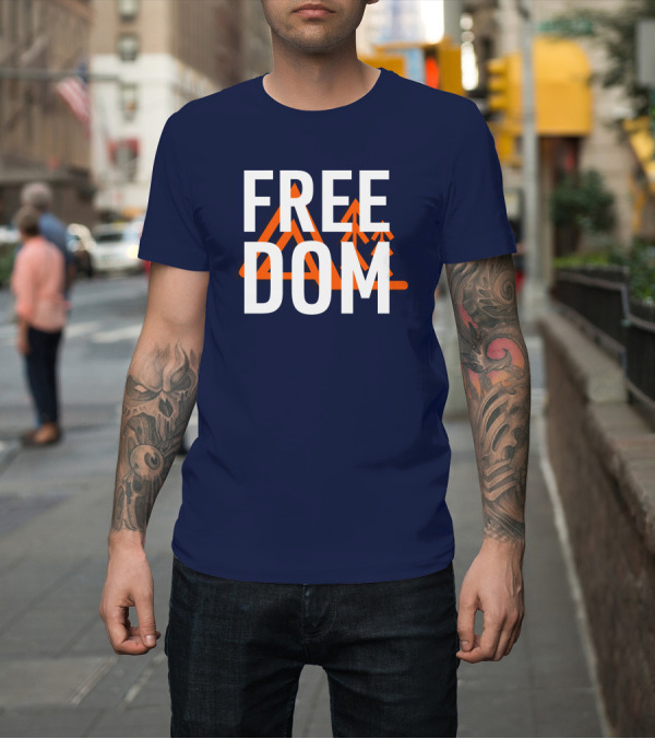 Shirt: FREE DOM Mountains Adventure T-Shirt FREE DOM Mountains Adventure T-Shirt
