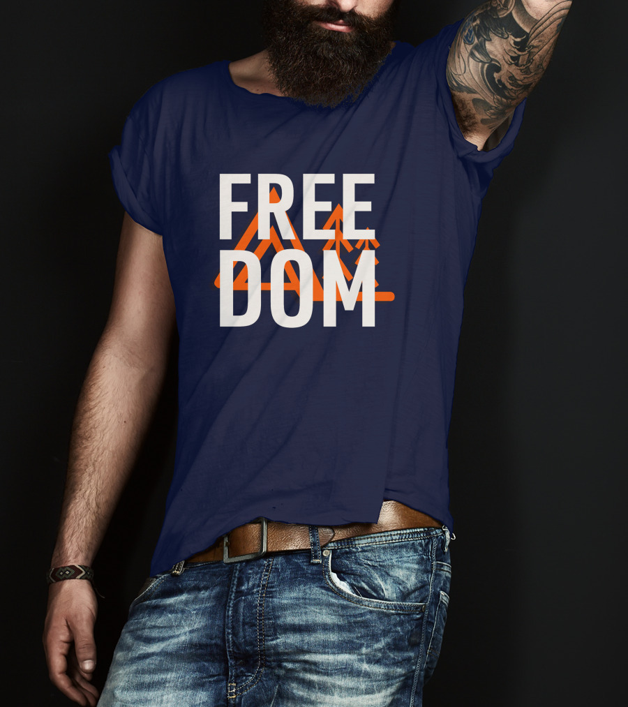 FREE DOM Mountains Adventure T-Shirt