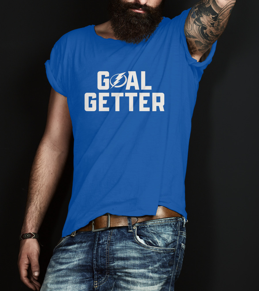 Goal Getter Lightning Bolt T-Shirt