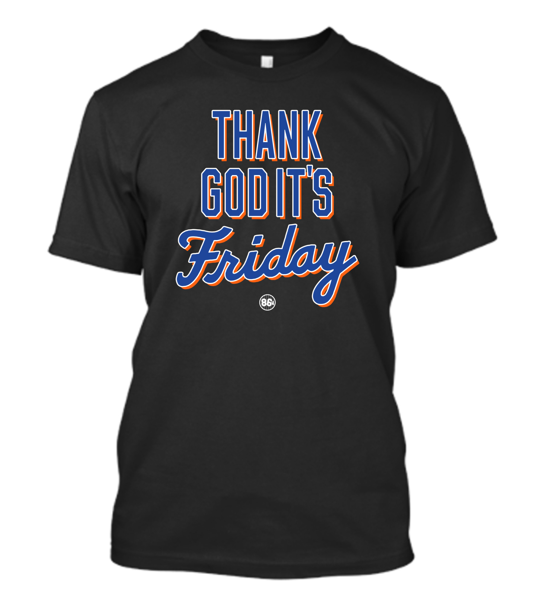 Thank God It's Friday Retro Sports Style 86 T-Shirt