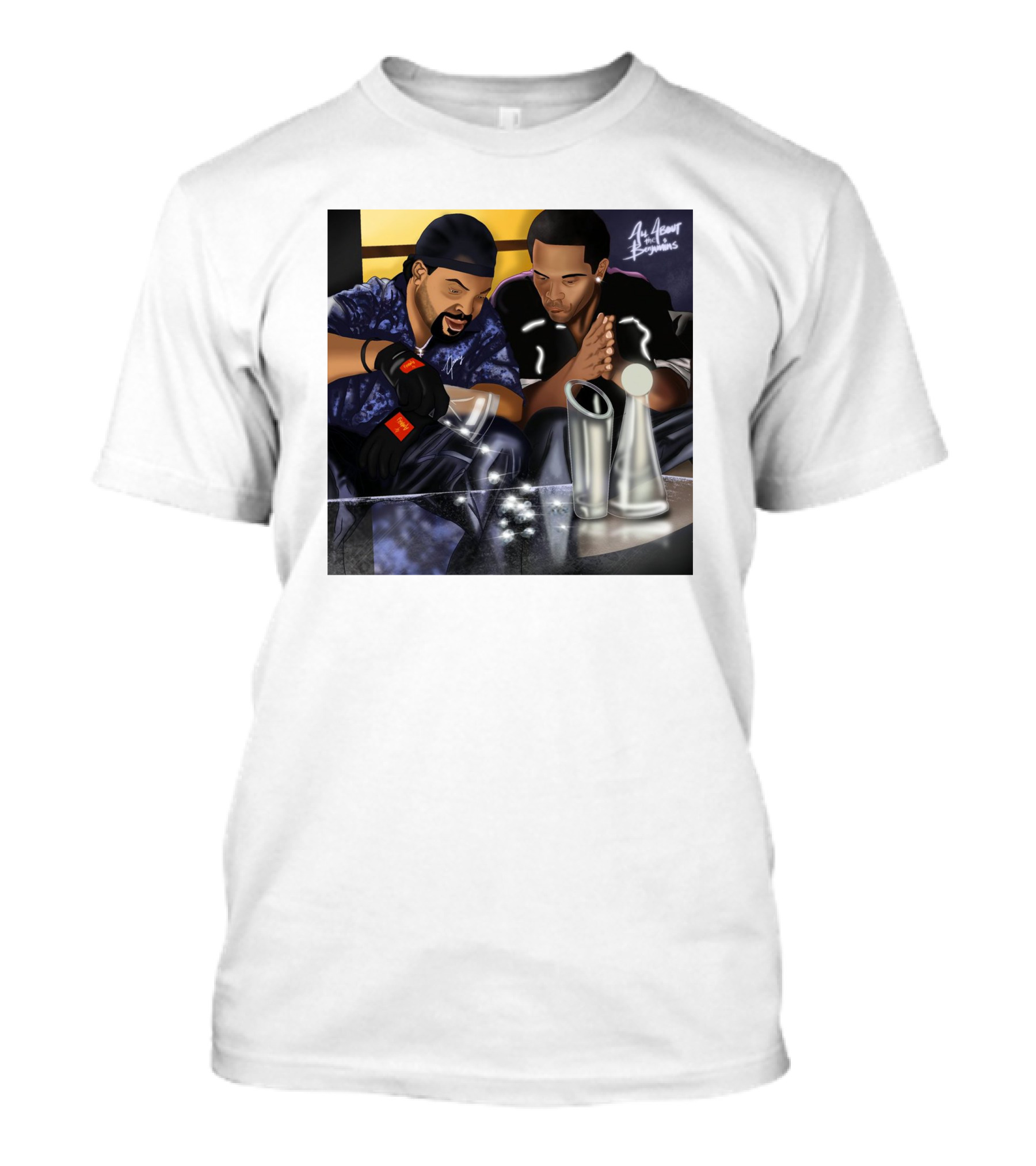 20 Years All About The Benjamins Ice Cube Mike Win On Set Scènes All About The Benjamins T-Shirt
