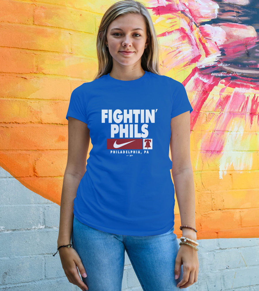 Fightin' Phils Philadelphia PA Liberty Bell T-Shirt