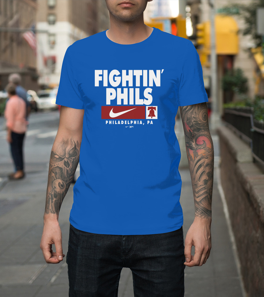 Fightin' Phils Philadelphia PA Liberty Bell T-Shirt