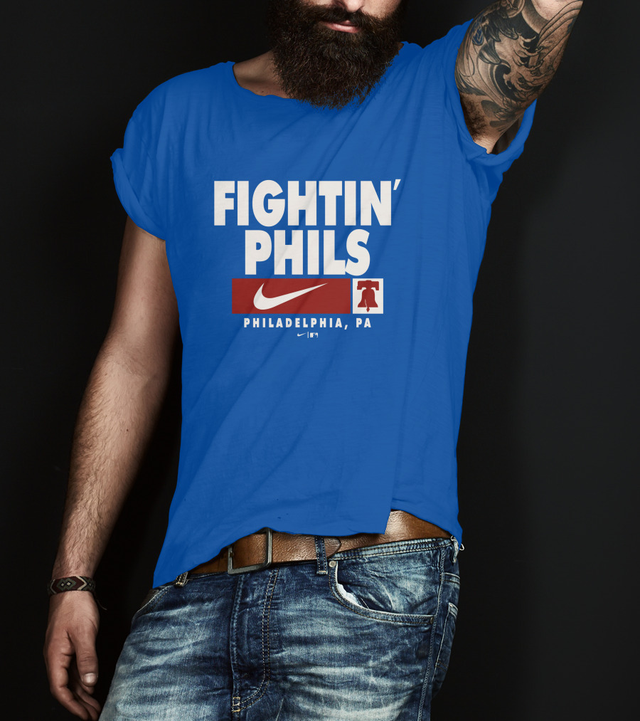 Fightin' Phils Philadelphia PA Liberty Bell T-Shirt