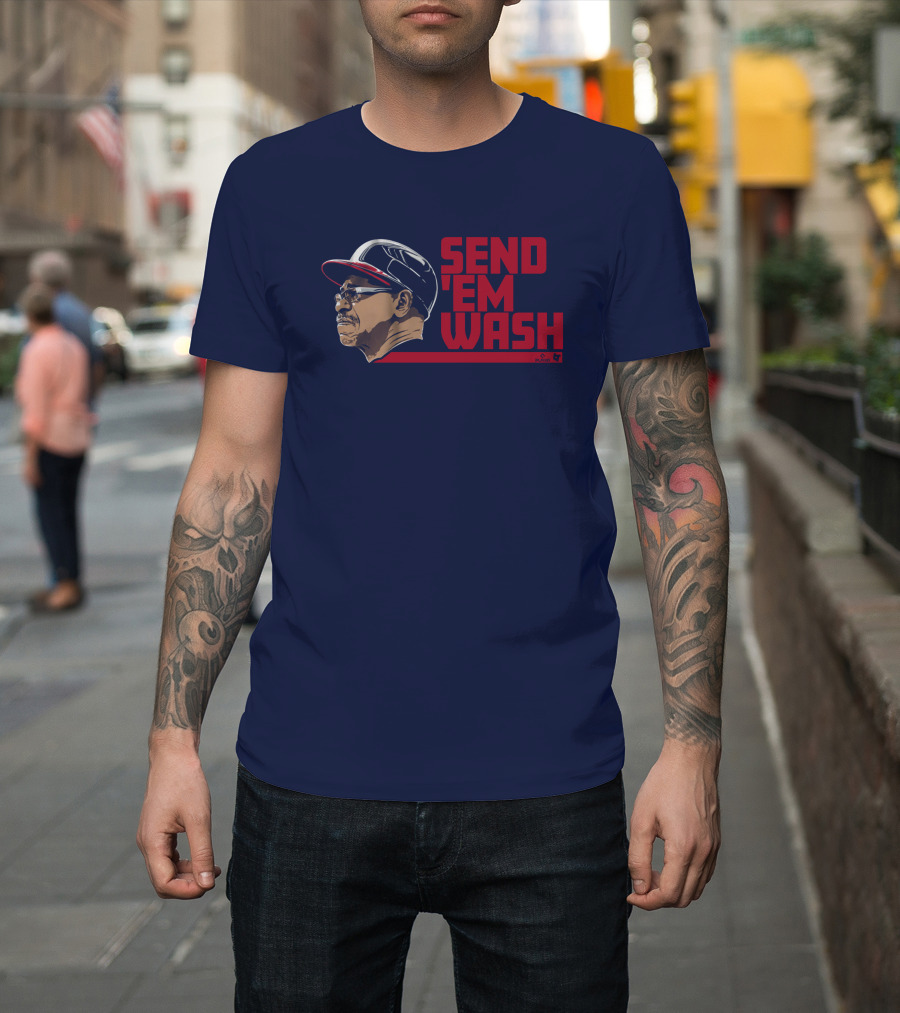 Send 'Em Wash Ben Verlander Baseball T-Shirt