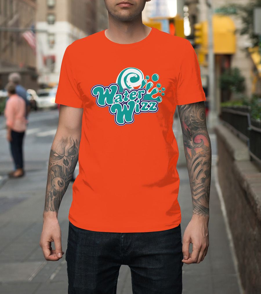 Water Wizz Wave Splash Grown Ups T-Shirt