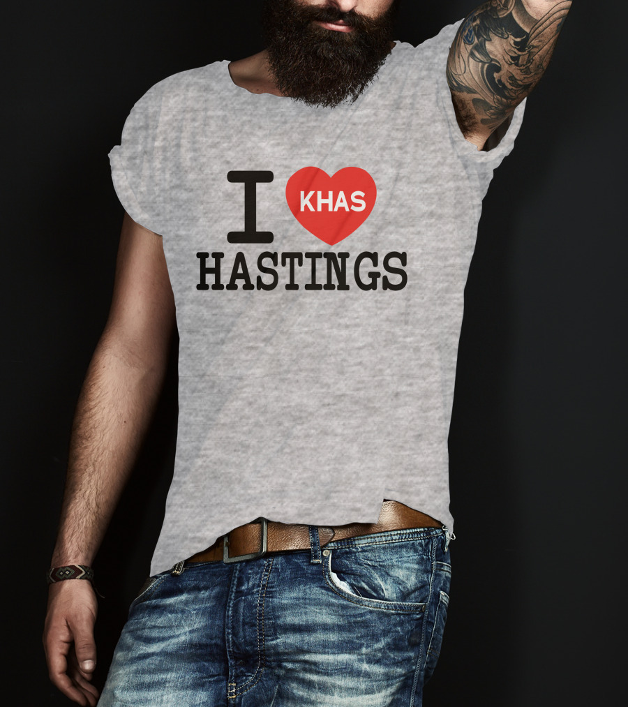 I Love Khas Hastings T-Shirt