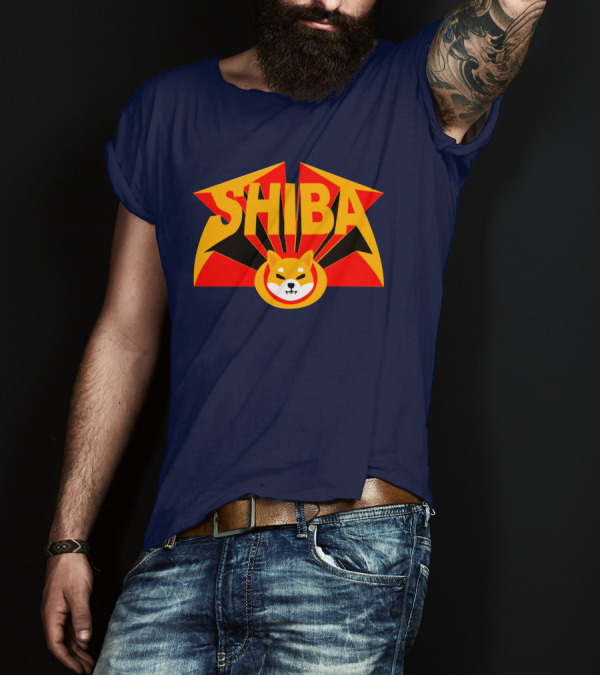 Shiba Inu Decentralized Shiba Rockstar Merch T-Shirt