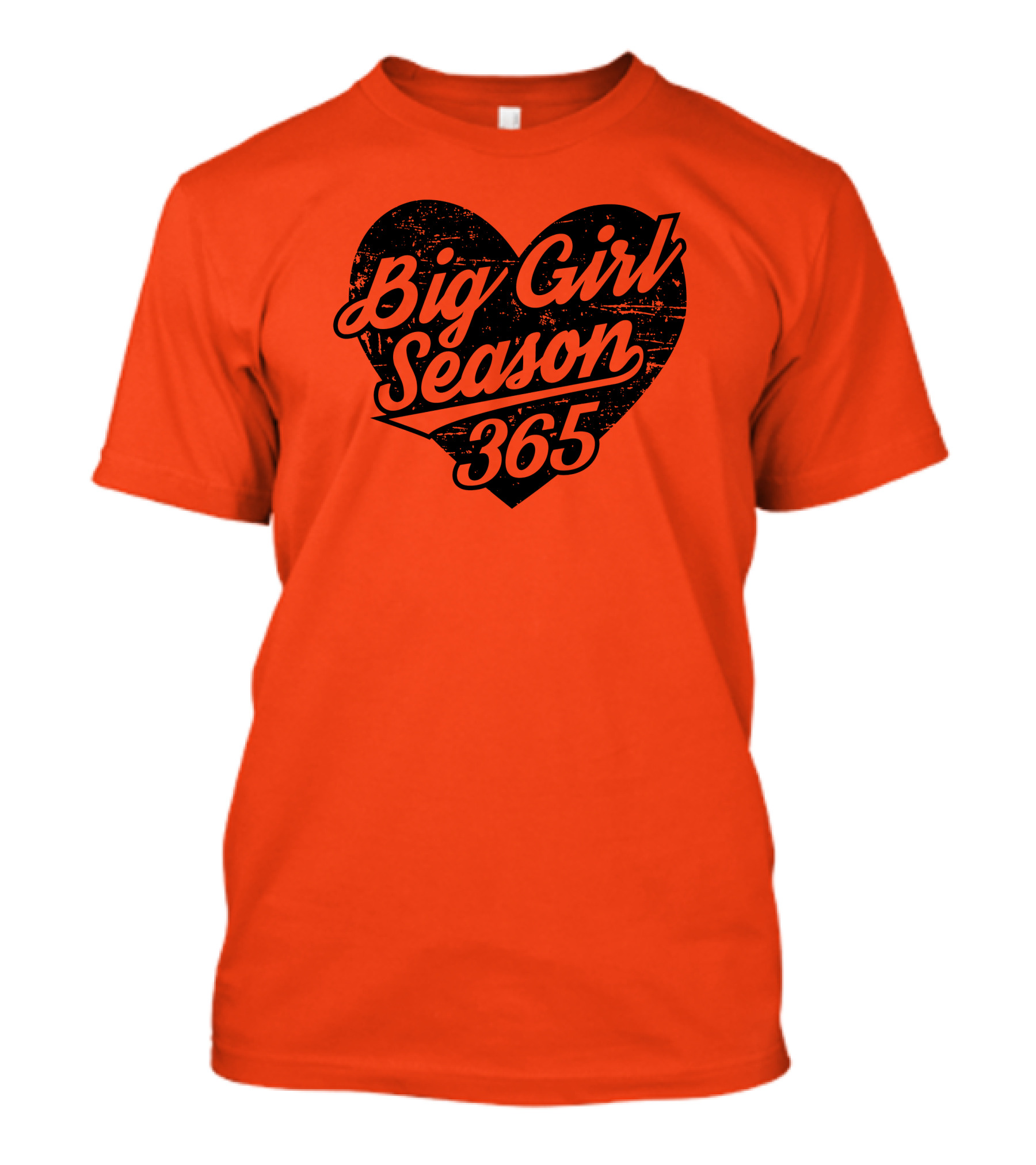 Big Girl Season 365 Heart T-Shirt