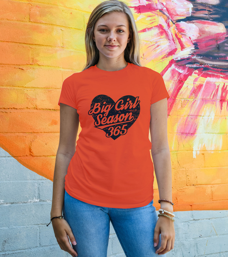 Big Girl Season 365 Heart T-Shirt