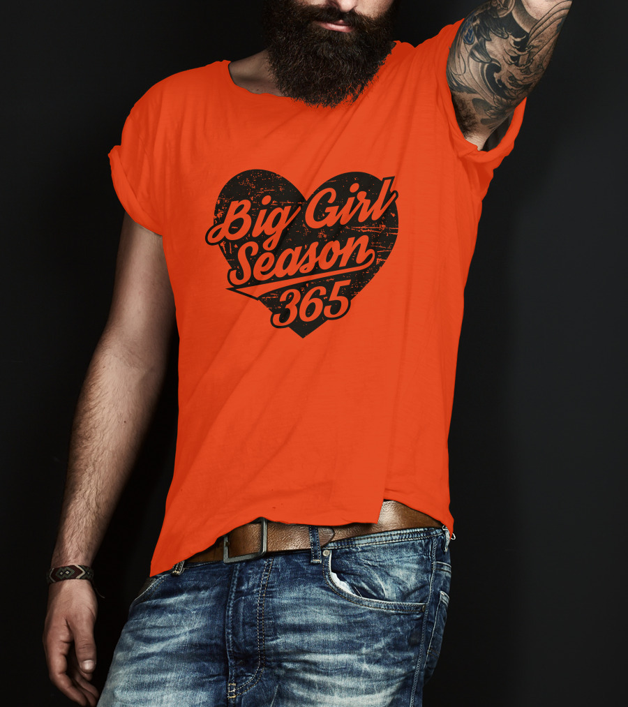 Big Girl Season 365 Heart T-Shirt